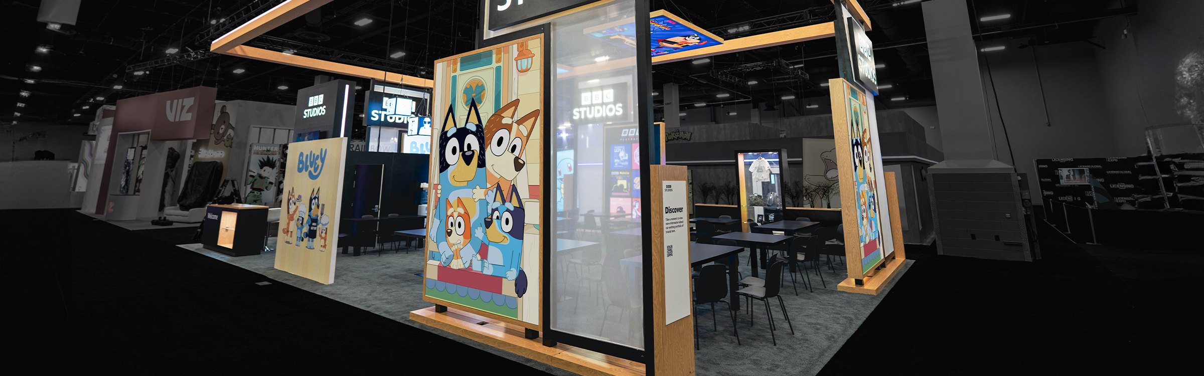 BBC Studios exhibit built with Two Eighteen
