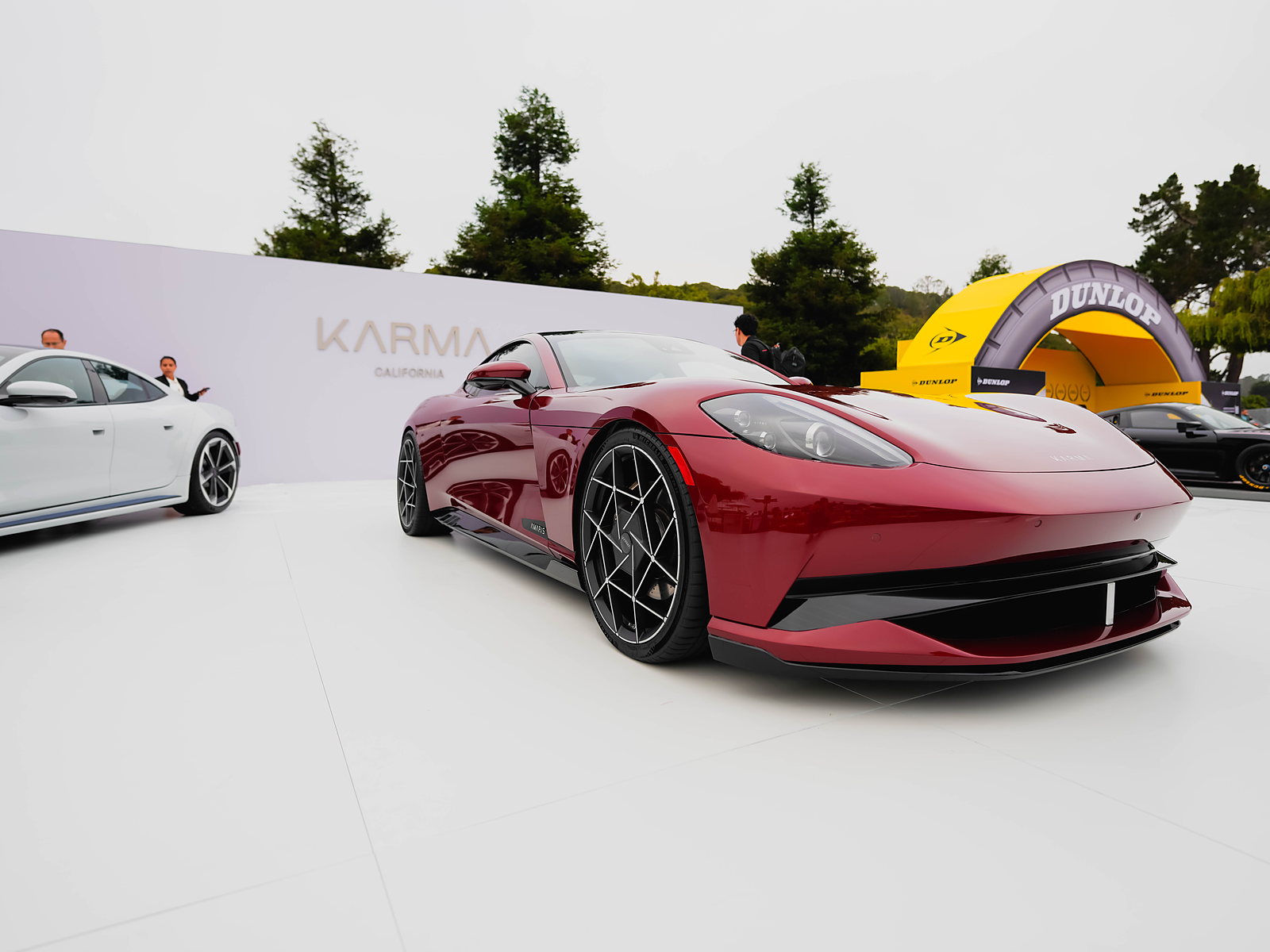 Karma Automotive lineup on display at The Quail