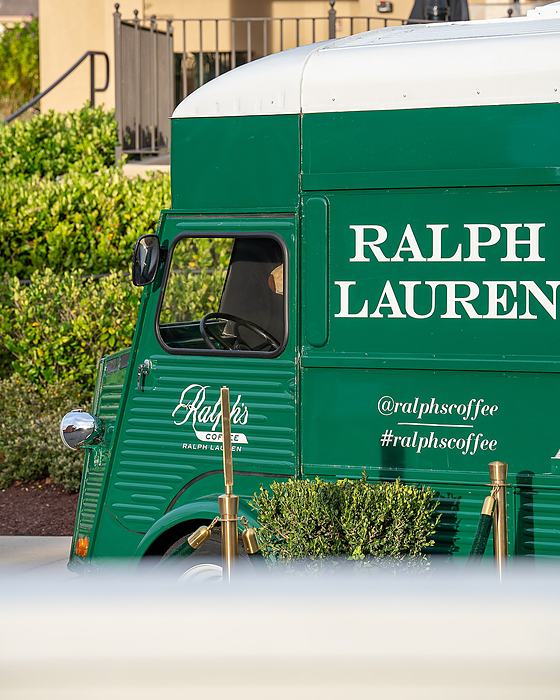 Ralph Lauren coffee truck at the Pebble Beach Concours d'Elegance