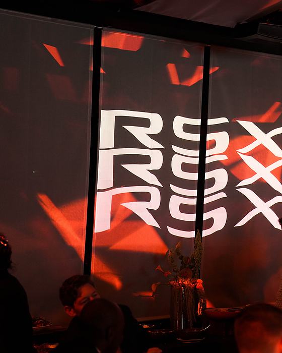 Backlit RSX signage in the Acura prototype display space