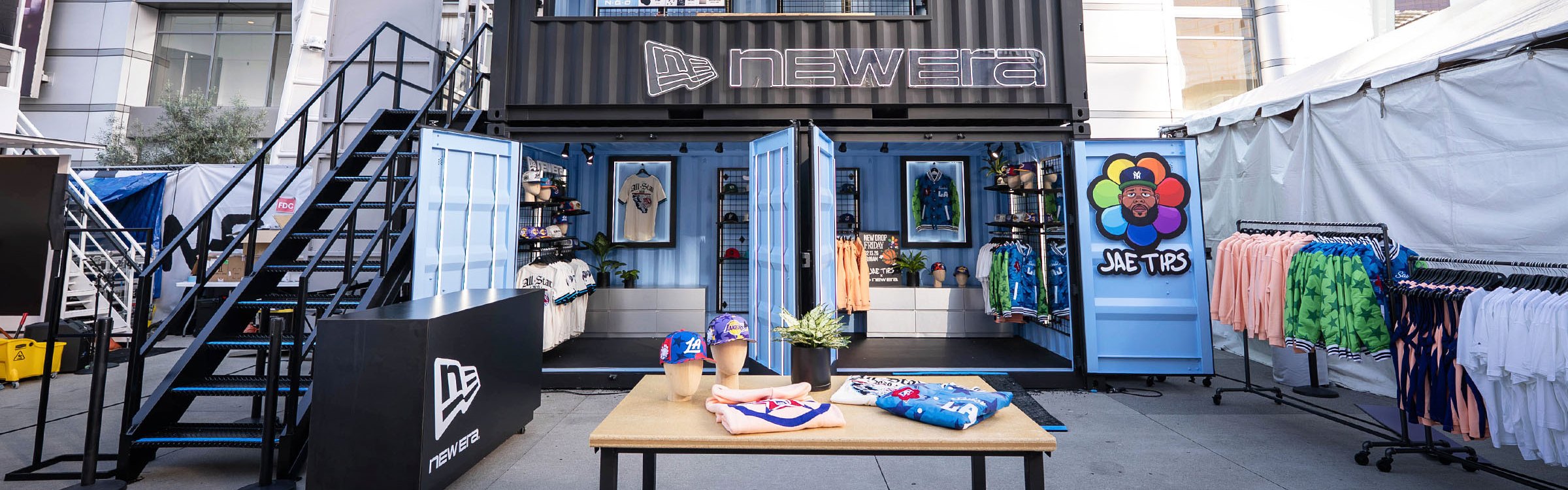 New Era activation built with Two Eighteen